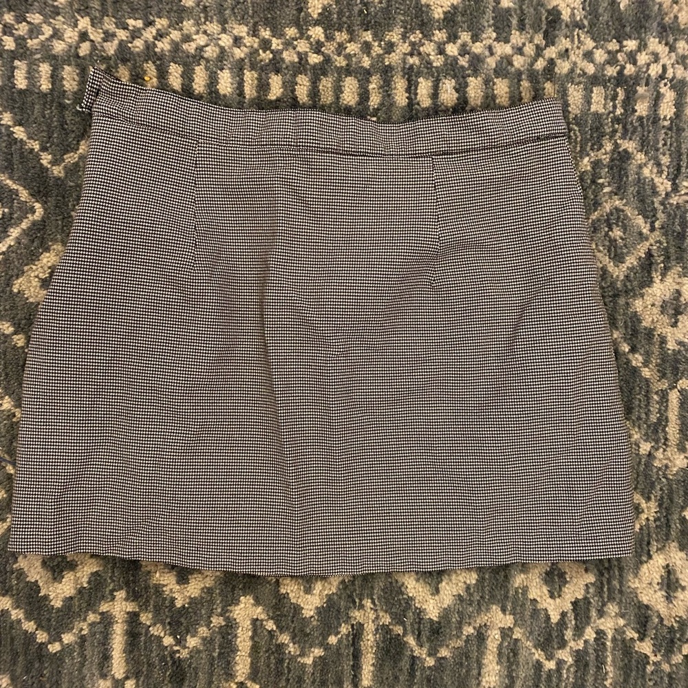 Plaid Mini Skirt